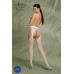Еротичні колготки-бодістокінг Passion ECO S002 white