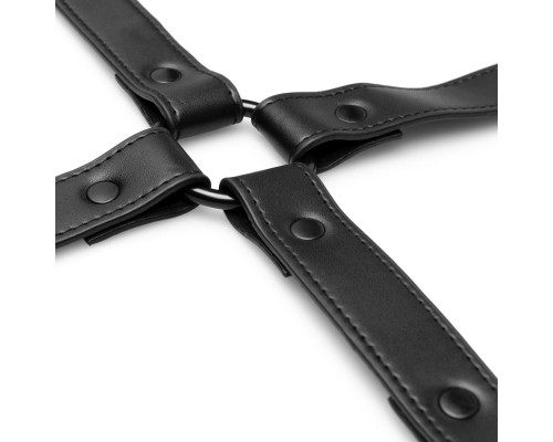 Хрестовина Bedroom Fantasies Hogtie 4 - Way Restraint Cross - Black