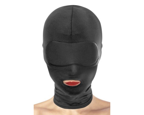 Капюшон для БДСМ з відкритим ротом Fetish Tentation Open Mouth Hood