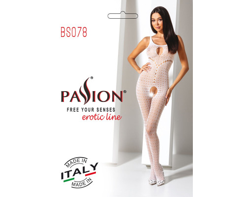 Бодистокинг Passion BS078 white