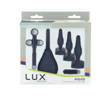 Набір анальних іграшок для новачків Lux Active – Equip – Silicone Anal Training Kit, 7 pcs