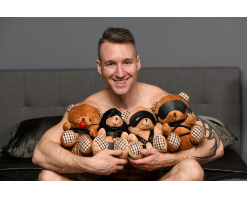 Іграшка плюшевий ведмідь HOODED Teddy Bear Plush, 23x16x12см