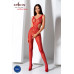 Эротический бодистокинг с рисунком Passion BS085 red