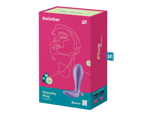 Анальная пробка Satisfyer Intensity Plug Purple