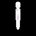 Вібромасажер Satisfyer Wand-er Woman (White/Chrome), водонепроникний, потужний, розмір XXL