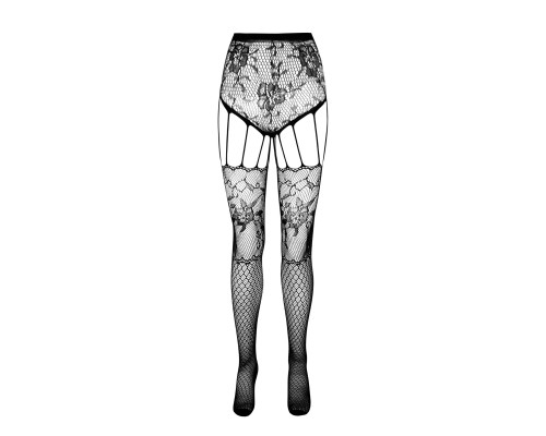 Еротичні колготки-бодістокінг Passion ECO S004 white