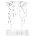 Боді LORAINE BODY red L/XL - Passion Exclusive