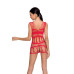 Бодистокинг Passion BS089 red