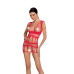 Бодистокинг Passion BS089 red