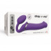 Безремневий страпон з вібрацією Strap-On-Me Vibrating Violet L (м'ята упаковка)