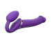 Безремневий страпон з вібрацією Strap-On-Me Vibrating Violet L (м'ята упаковка)