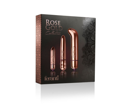 Набір вібраторів Rocks Off Rose Gold