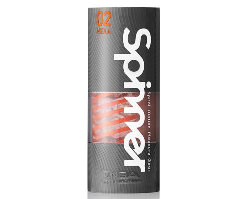 Мастурбатор Tenga Spinner Hexa с упругой стимулирующей спиралью внутри, стандартная спираль