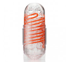 Мастурбатор Tenga Spinner Hexa с упругой стимулирующей спиралью внутри, стандартная спираль