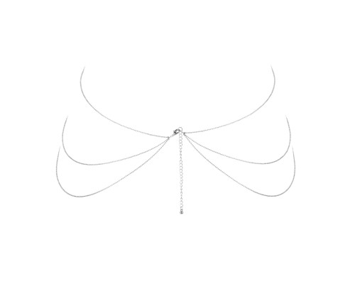Ланцюжок для тіла Bijoux Indiscrets Magnifique 8 Body Chain — Silver