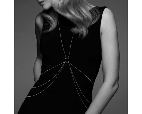 Ланцюжок для тіла Bijoux Indiscrets Magnifique 8 Body Chain — Silver