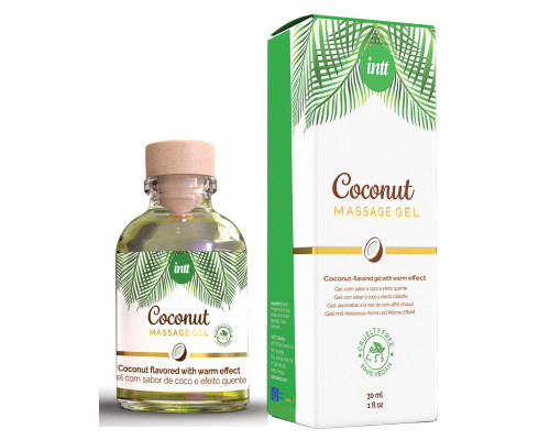 Масажний гель для інтимних зон Intt Coconut Vegan (30 мл)