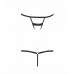 Трусики-стрепи SHELLY THONG black L/XL - Passion Exclusive