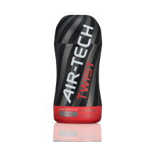 Мастурбатор Tenga Air-Tech TWIST Tickle Red зі змінною тугістю обхвату, ефект глибокого мінету
