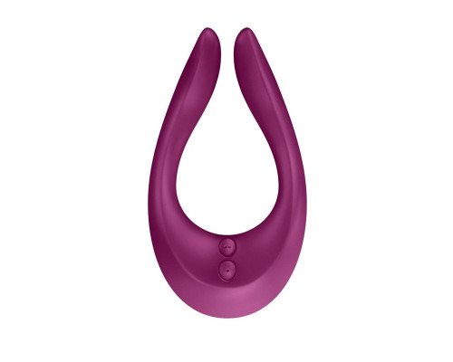 Вібратор для пар Satisfyer Endless Joy (Berry), 3 незалежні мотори, багатофункціональний