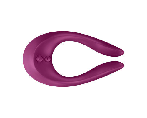 Вібратор для пар Satisfyer Endless Joy (Berry), 3 незалежні мотори, багатофункціональний