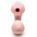 Вакуумний вібратор Kistoy Tina Mini Light Pink, вагінально-кліторальний