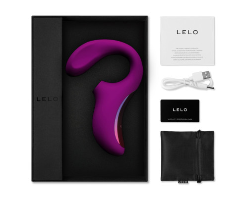 Вакуумний стимулятор із вібрацією LELO Enigma Deep Rose
