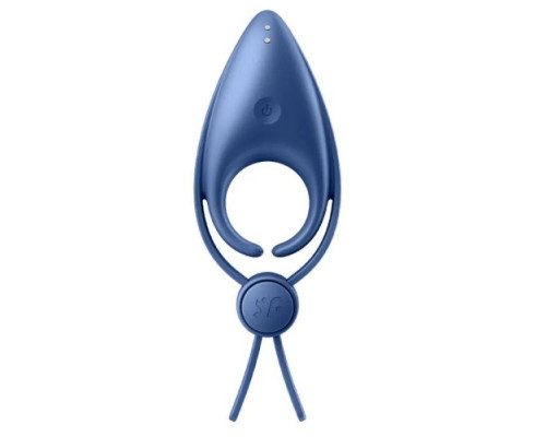 Эрекционное виброкольцо лассо с регулировкой размера Satisfyer Sniper Blue