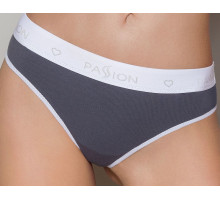 Спортивні трусики-стрінги Passion PS007 PANTIES dark grey, size M