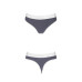 Спортивні трусики-стрінги Passion PS007 PANTIES dark grey, size M