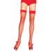 Leg Avenue Fishnet Thigh Highs OS Red