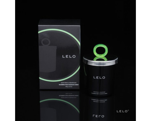 Массажная свеча LELO Massage Candle Snow Pear & Cedarwood