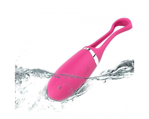 Віброяйце Dorcel Secret Delight Magenta з пультом ДК, з турборежимом та голосовим керуванням