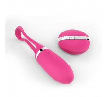Віброяйце Dorcel Secret Delight Magenta з пультом ДК, з турборежимом та голосовим керуванням