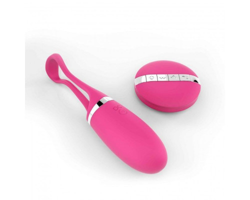 Віброяйце Dorcel Secret Delight Magenta з пультом ДК, з турборежимом та голосовим керуванням