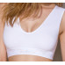 Спортивний топ з еластичної бавовни Passion PS005 TOP white, size M