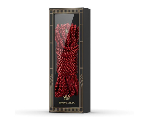 Роскошная веревка для Шибари Zalo Bondage Rope Red