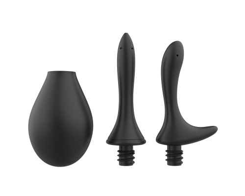 Анальный душ с двумя насадками Nexus ANAL DOUCHE SET 250 ml
