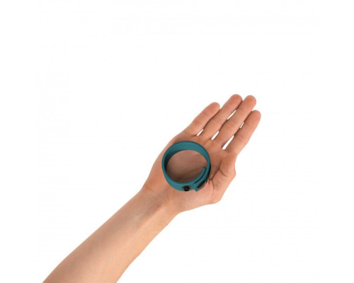 Регулируемое эрекционное кольцо на кнопках Love To Love HERO RING - TEAL ME