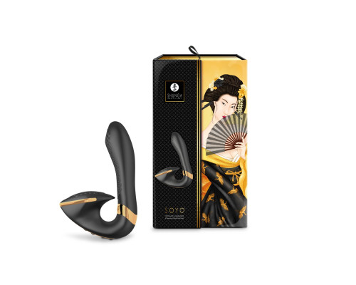 Вібратор кролик Shunga - Soyo Intimate Massager Black