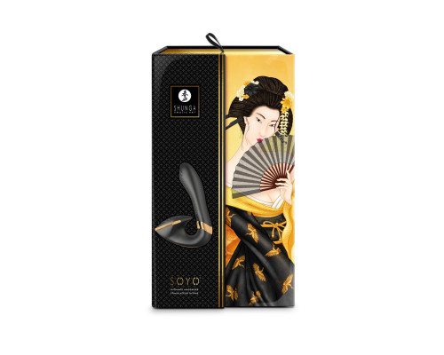 Вібратор кролик Shunga - Soyo Intimate Massager Black
