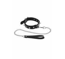 Нашийник з повідцем Fetish Tentation Spikes and Leash