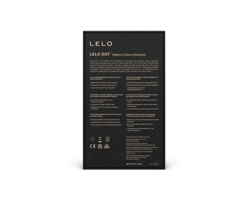 Вібратор для клітора LELO DOT Aqua з головкою, що обертається