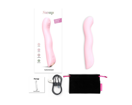 Вібратор для точки G Love To Love SWAP - BABY PINK