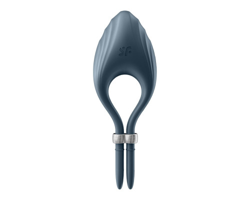 Ерекційне віброкільце лассо Satisfyer Duelist Dark Blue, 10 режимів, потужний мотор