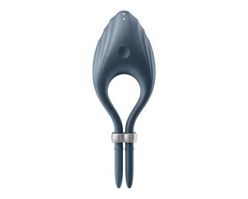 Ерекційне віброкільце лассо Satisfyer Duelist Dark Blue, 10 режимів, потужний мотор