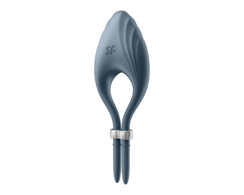 Ерекційне віброкільце лассо Satisfyer Duelist Dark Blue, 10 режимів, потужний мотор