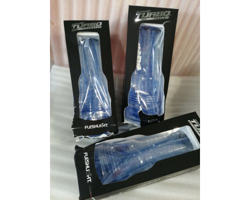 Мастурбатор Fleshlight Turbo Thrust Blue Ice (мятая упаковка)