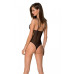 Боді з ажурним ліфом Christa Body black XXL/XXXL — Passion
