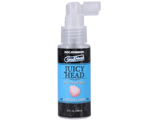 Зволожувальний спрей оральний Doc Johnson GoodHead – Juicy Head – Dry Mouth Spray – Cotton Candy 2 f